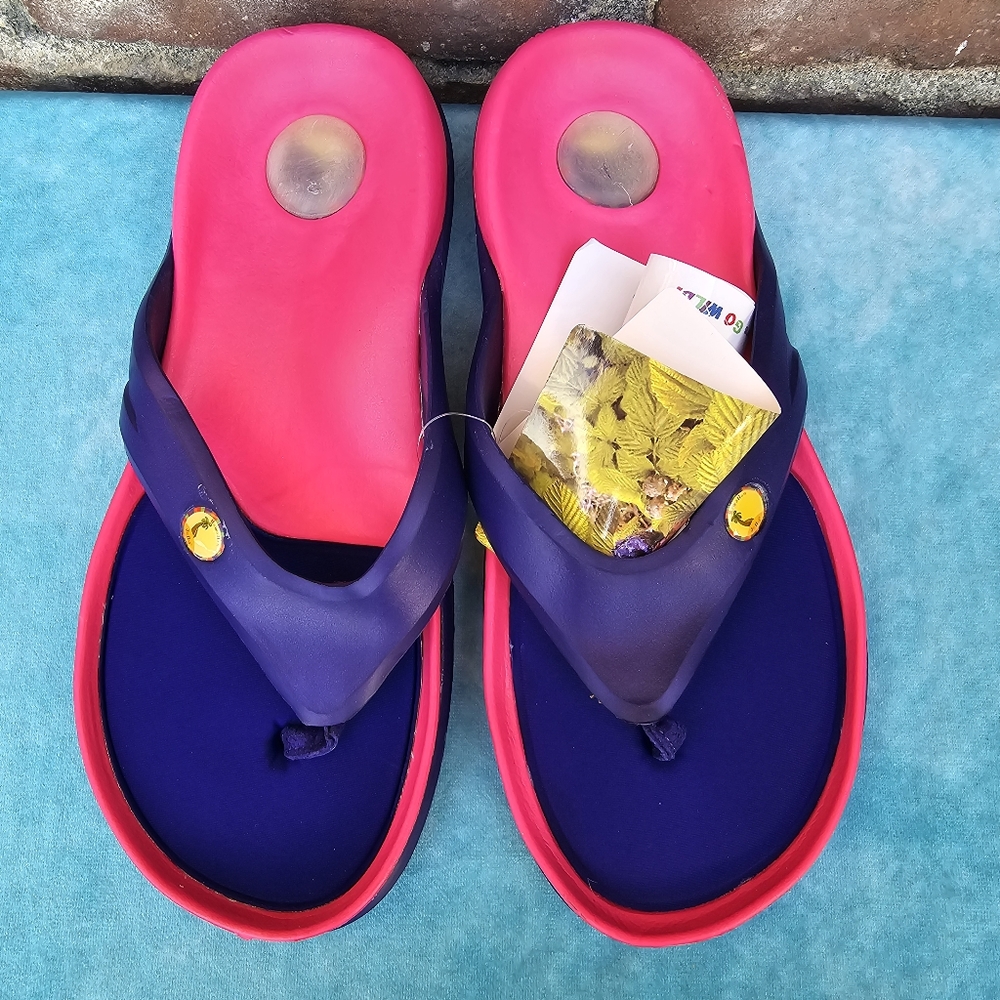 Hawaiian Jellys Women's Slide Flip Flop Thong Sandals Sz 9